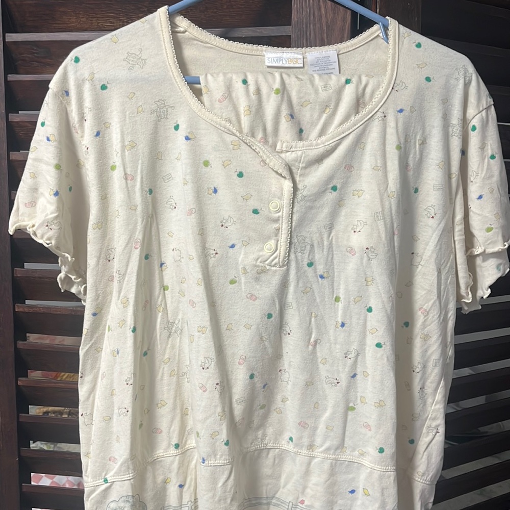 Vintage Pig “Cider” Yellow PJs